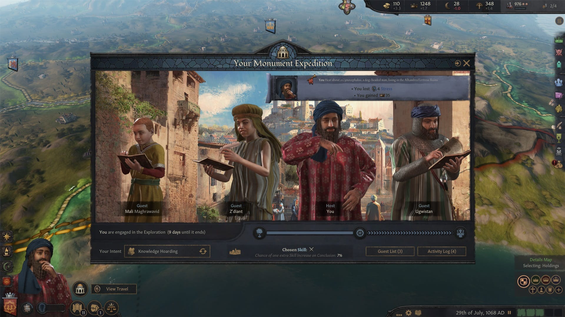 Take a gap year in Wandering Nobles and explore the wilderness of Crusader Kings 3’s newest Event Pack